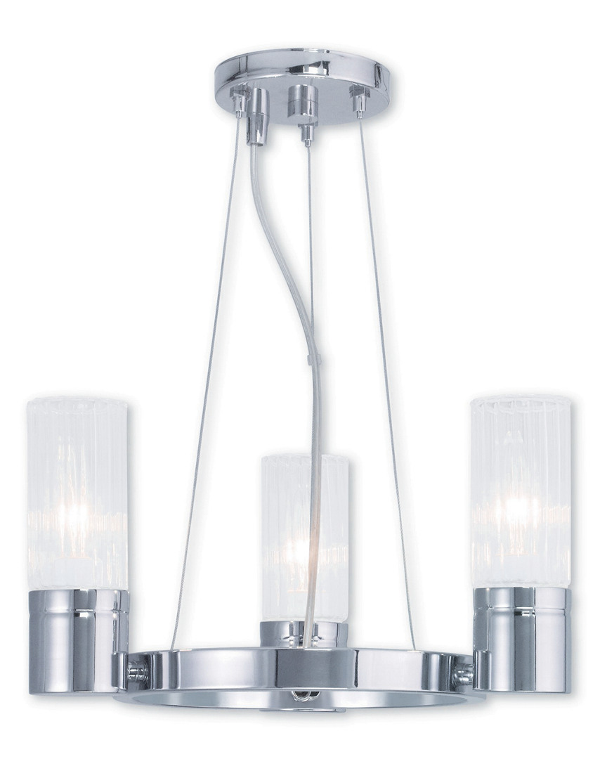 Livex Lighting Discontinued Livex Midtown 3-light Polished Chrome Mini Chandelier