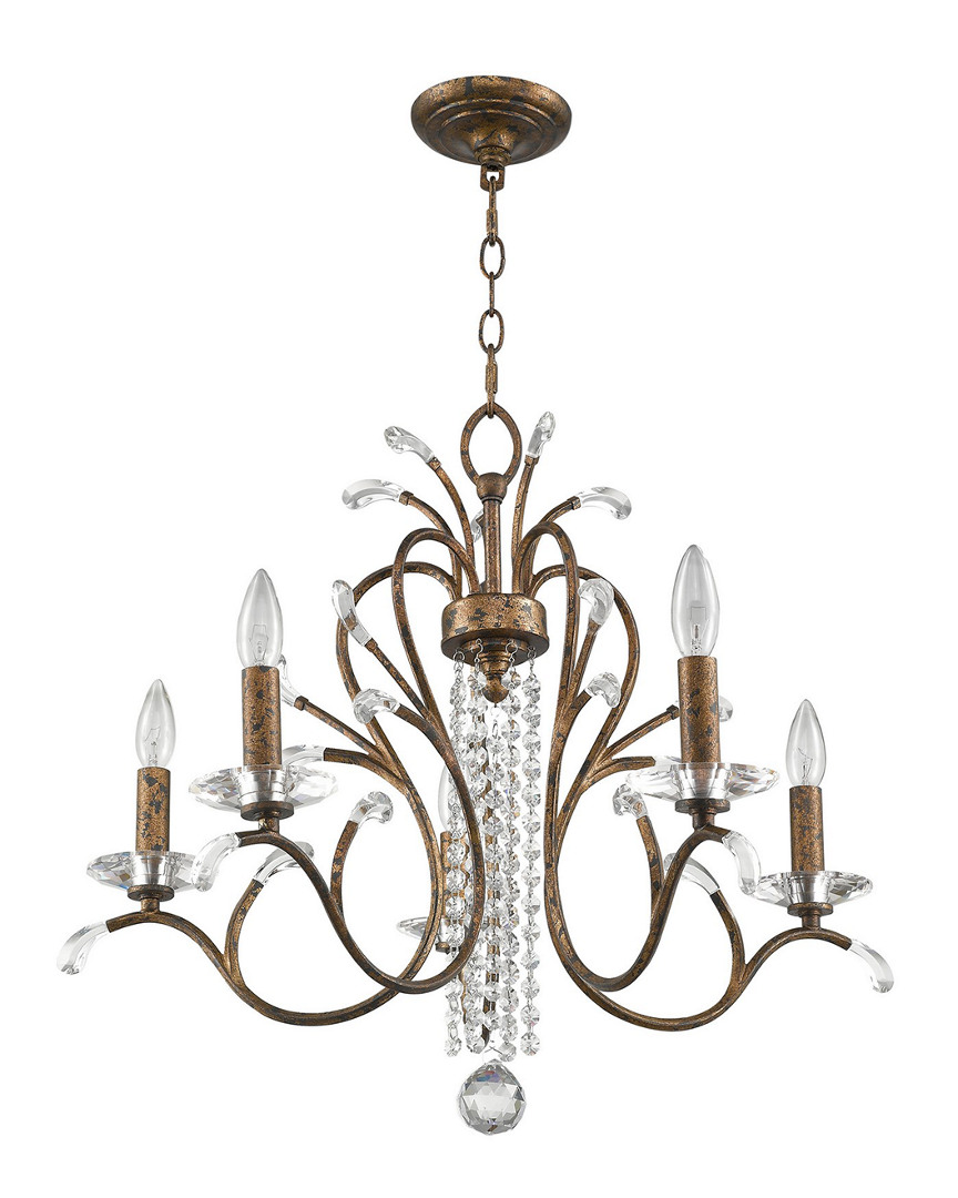 Livex Lighting Discontinued Livex Serafina 5-light Vbr Chandelier
