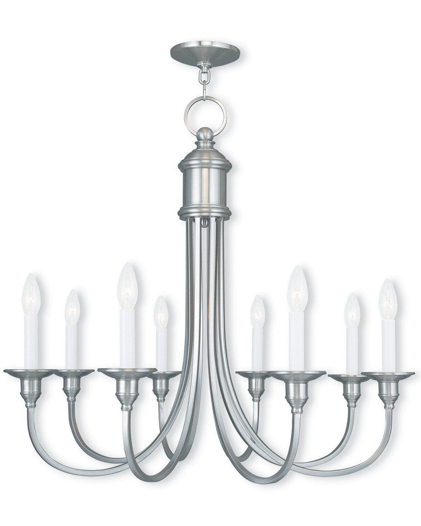 Livex Lighting Livex Cranford 8-light Brushed Nickel Chandelier