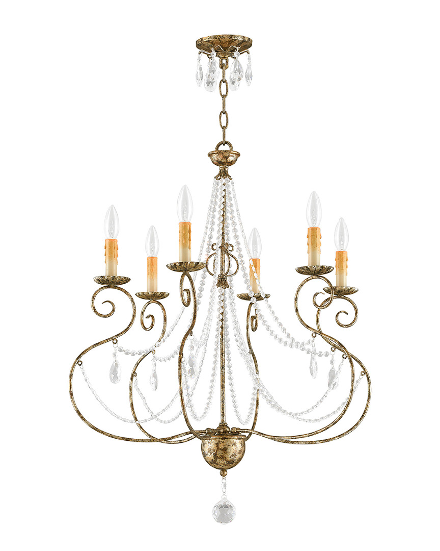 Livex Lighting Livex Isabella 6-light European Bronze Chandelier