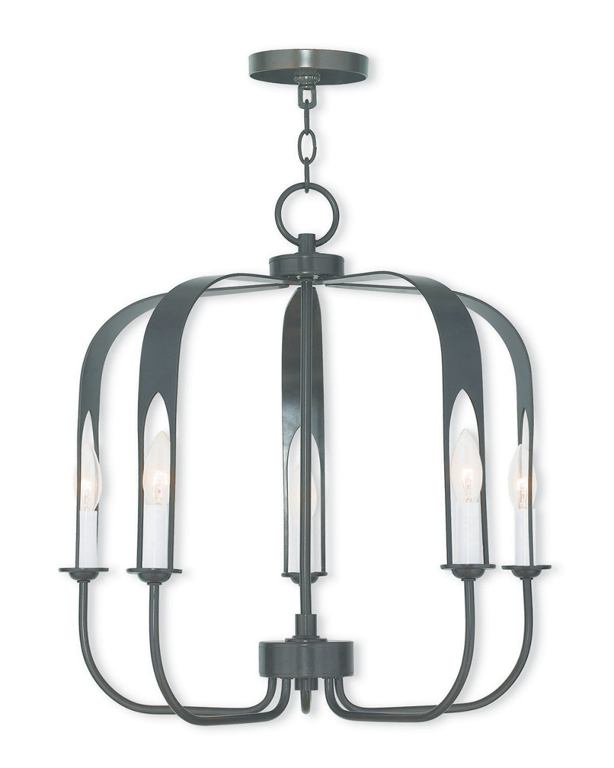 Livex Lighting Discontinued Livex Addison 5-light English Bronze Chandelier