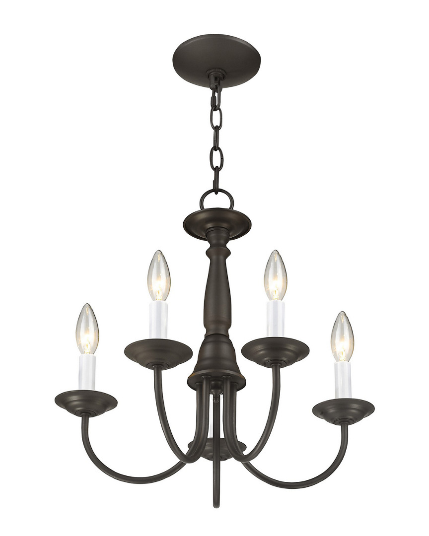 Livex Lighting Livex Home Basics 5-light Bronze Chandelier