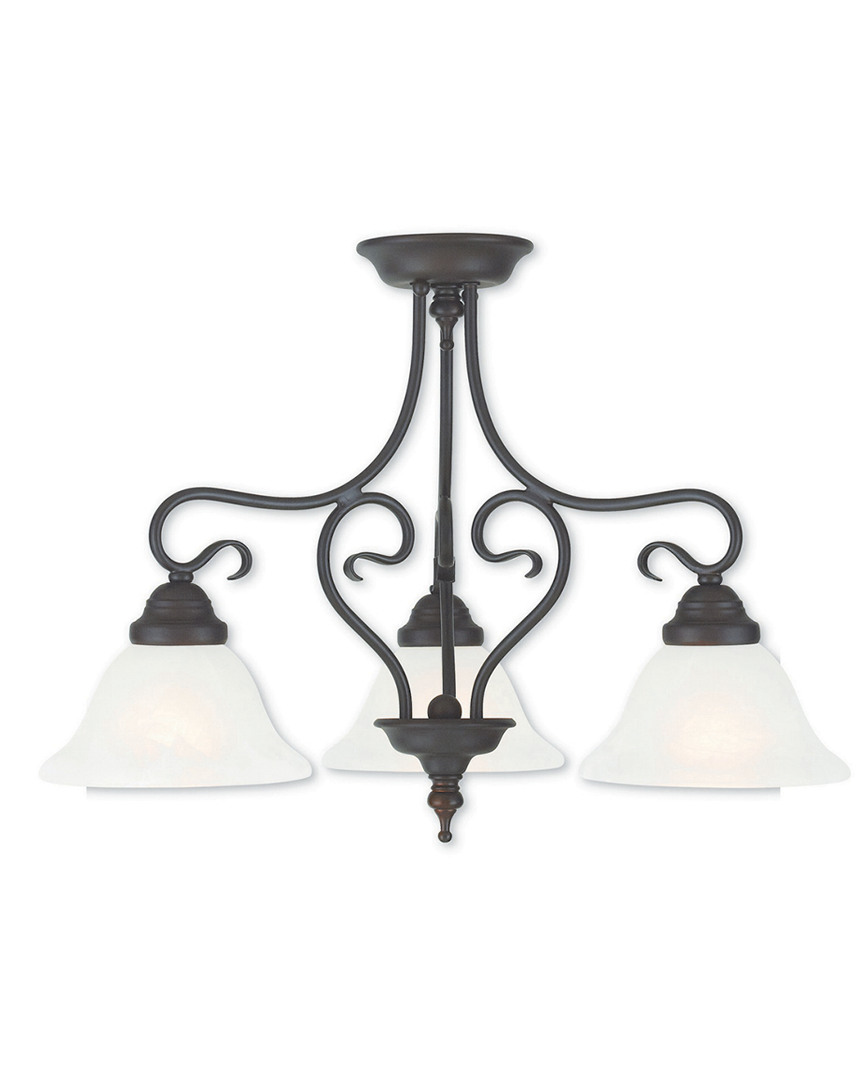 Livex Lighting Livex Coronado 3-light Bronze Chandelier