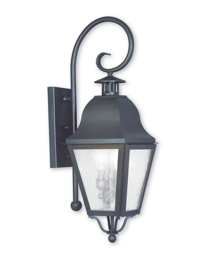 Livex Lighting Livex Amwell 2-light Bronze Outdoor Wall Lantern