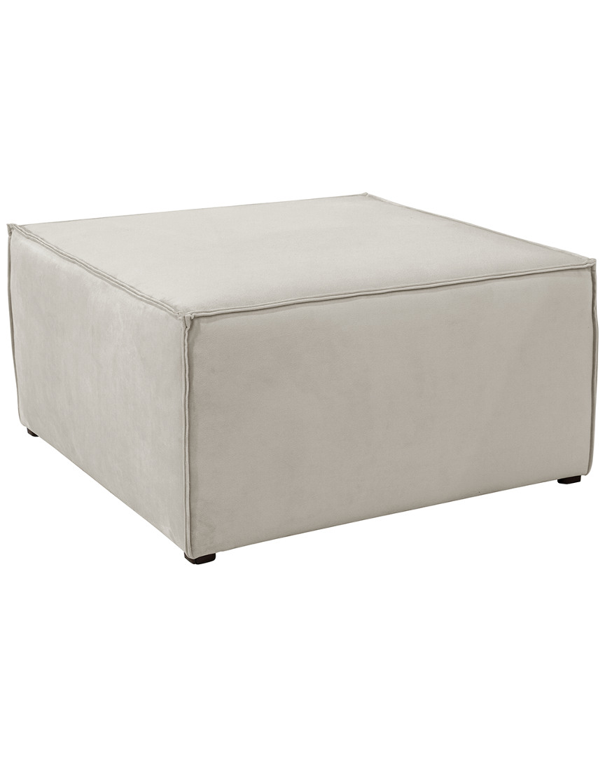 Skyline Furniture French Seamed Sectional Ottoman