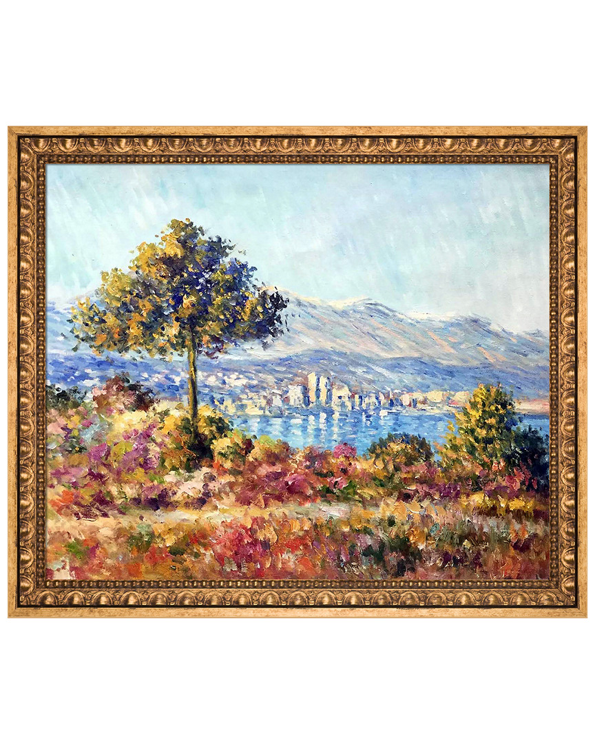 Overstock Art Antibes 1888 Framed Oil Reproduction Of An Original Painting By Claude Monet
