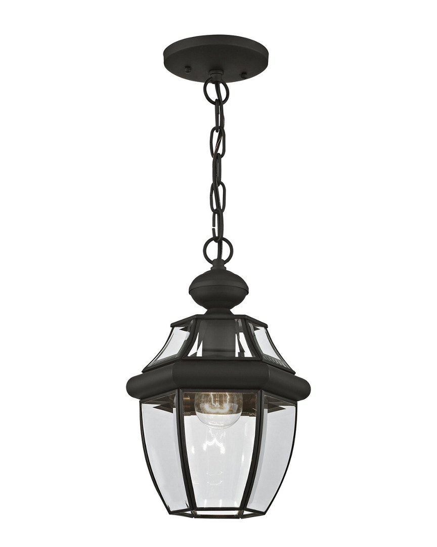 Livex Lighting Livex Monterey 1-light Black Outdoor Chain Lantern