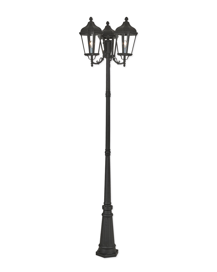 Livex Lighting Livex Morgan 3-light Tbk Outdoor Post-light