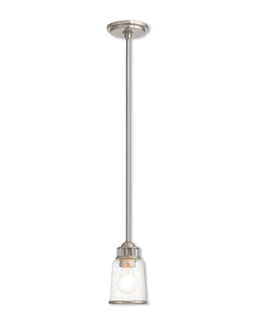 Livex Lighting Livex Lawrenceville 1 Lt Bn Mini Pendant