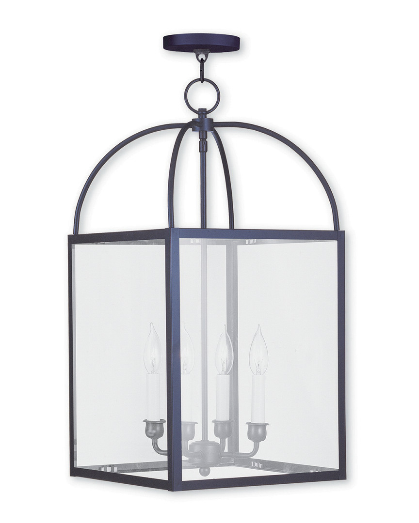 Livex Lighting Discontinued Livex Milford 4-light Bronze Chain Lantern