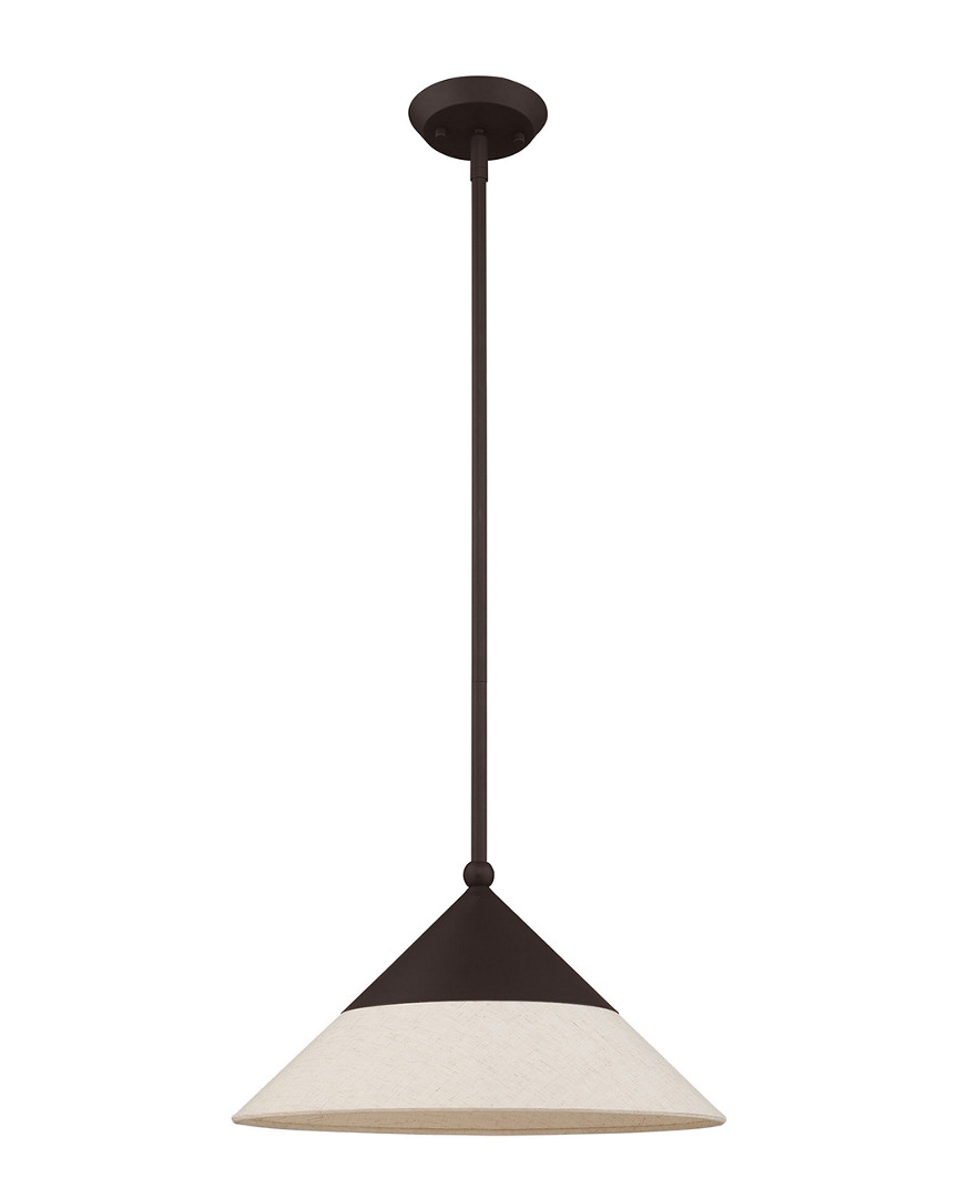 Livex Lighting Livex Stockholm 1 Lt Bronze Mini Pendant