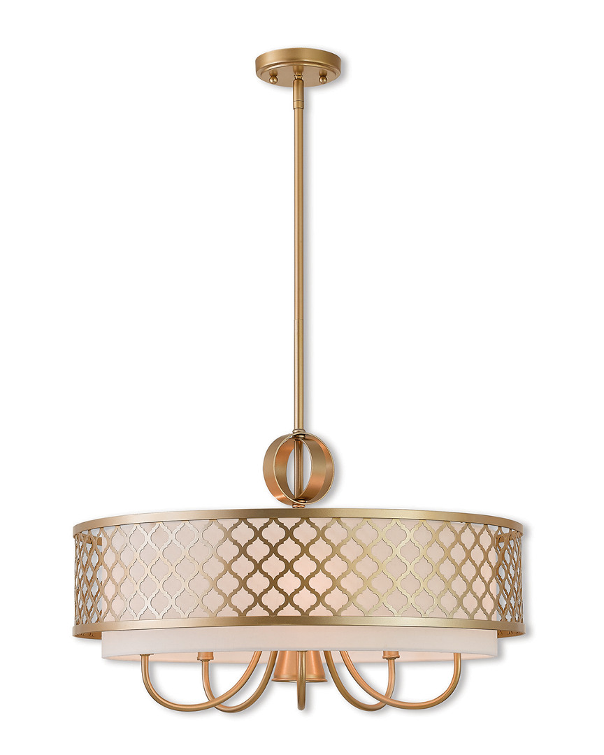Livex Lighting Livex Arabesque 6 Lt Sg Pendant Chandelier