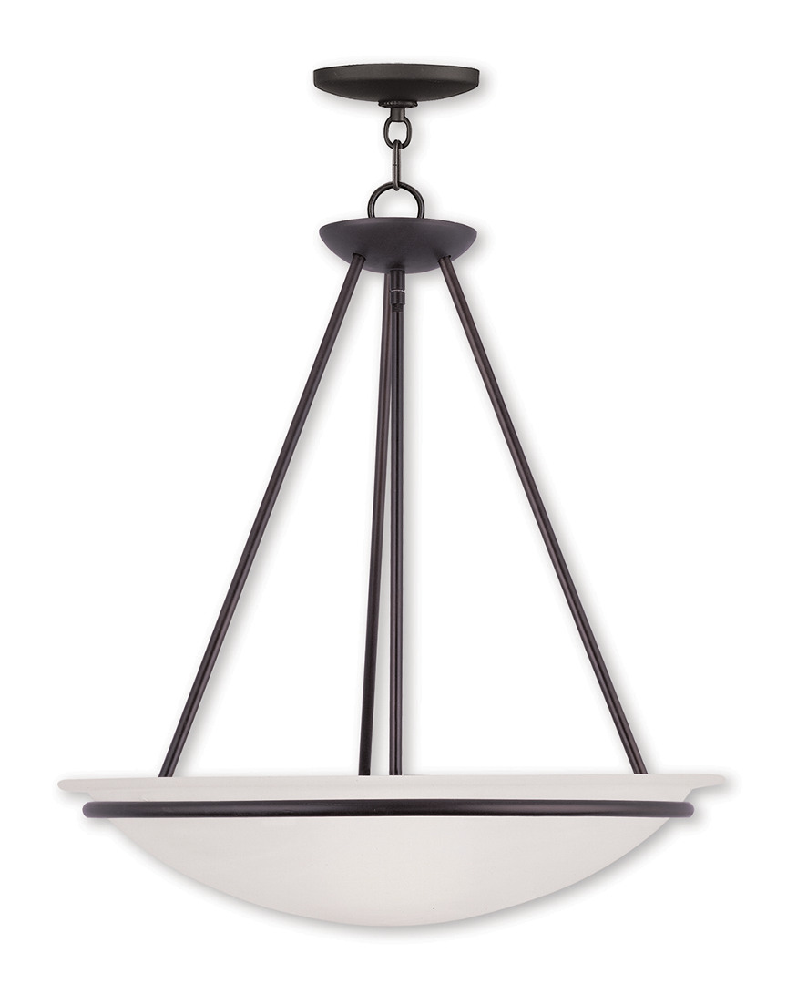 Livex Lighting Livex Newburgh 3-light Bronze Pendant