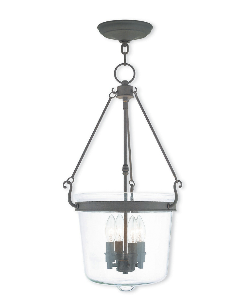 Livex Lighting Discontinued Livex Winchester 4-light Bronze Pendant