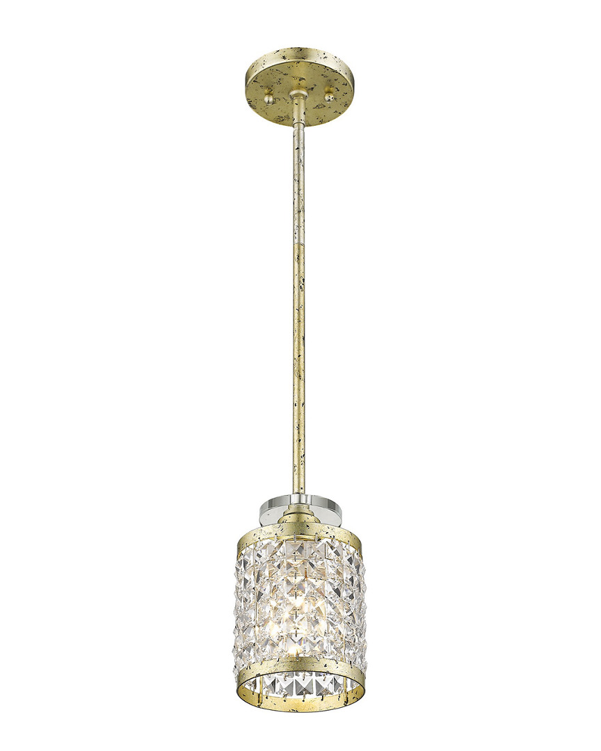 Livex Lighting Livex Grammercy 1-light Winter Gold Mini Pendant