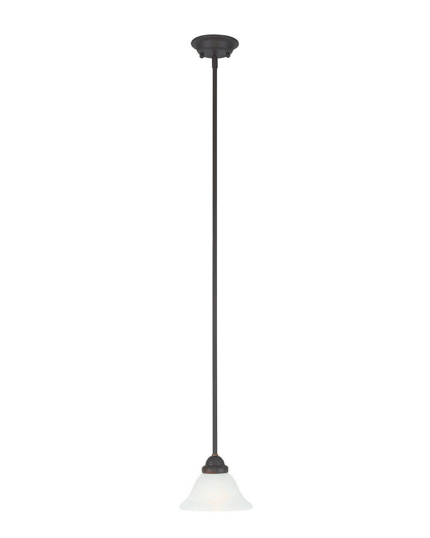 Livex Lighting Discontinued Livex Coronado 1-light Bronze Mini Pendant