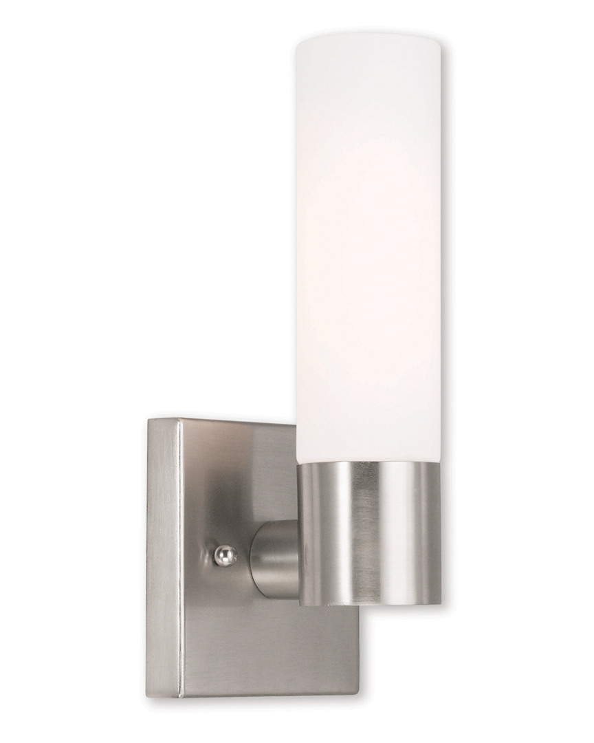 Livex Lighting Livex Aero 1-light Brushed Nickel Wall Sconce