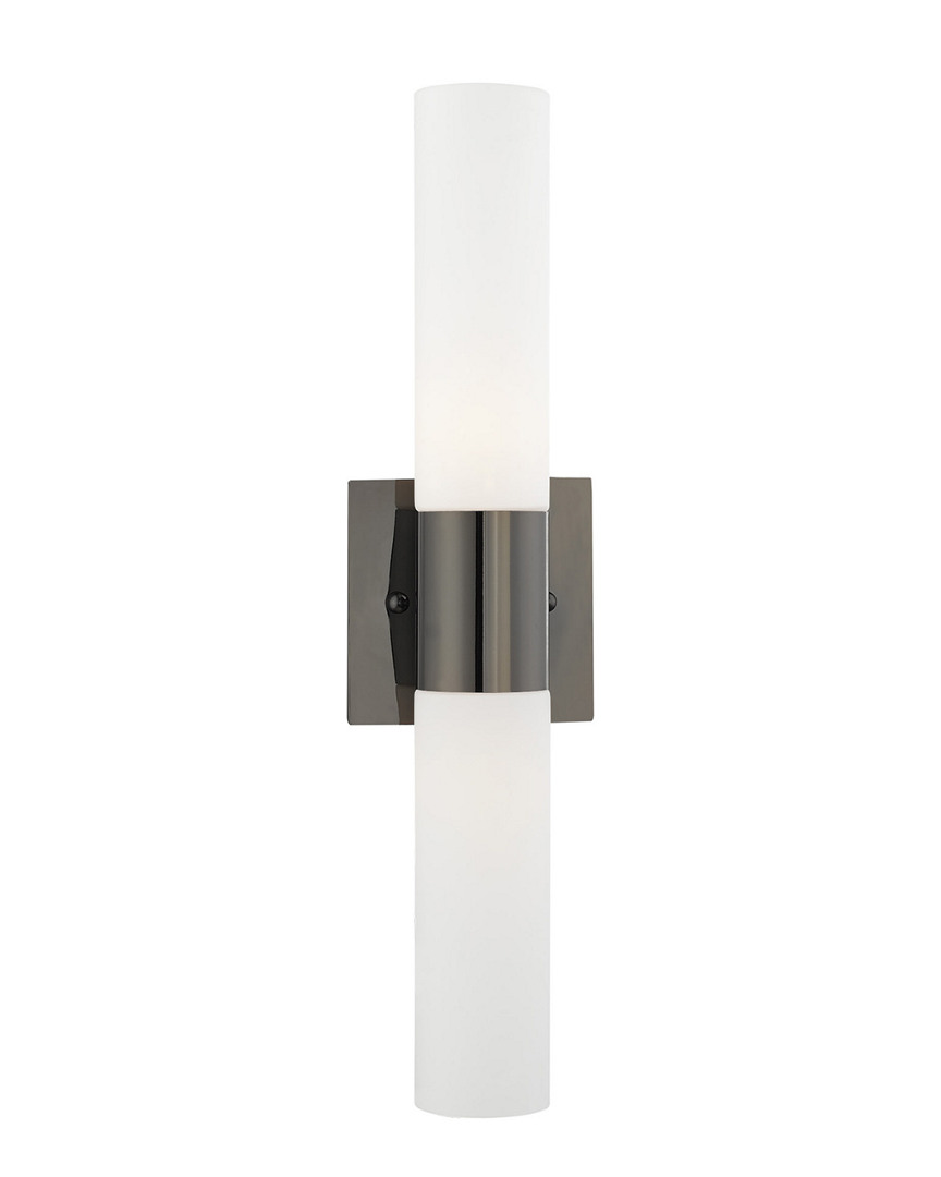 Livex Lighting Livex Aero 2 Lt Black Chrome Ada Bath Vanity