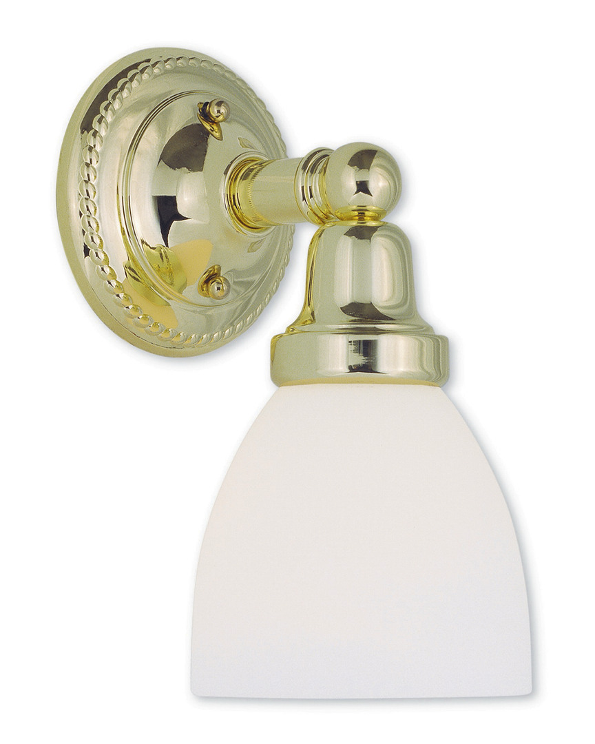 Livex Lighting Livex Classic 1-light Polished Brass Bath-light