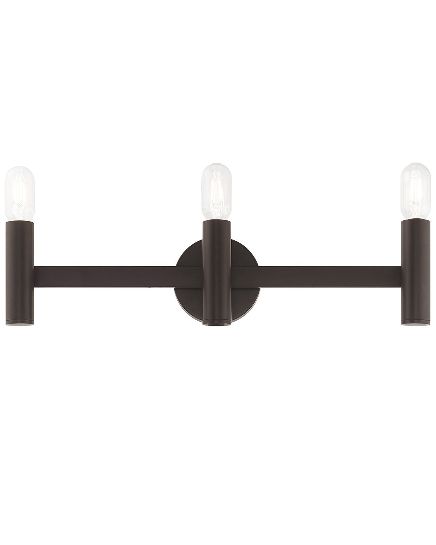 Livex Lighting Livex Copenhagen 3 Lt Bronze Ada Bath Vanity
