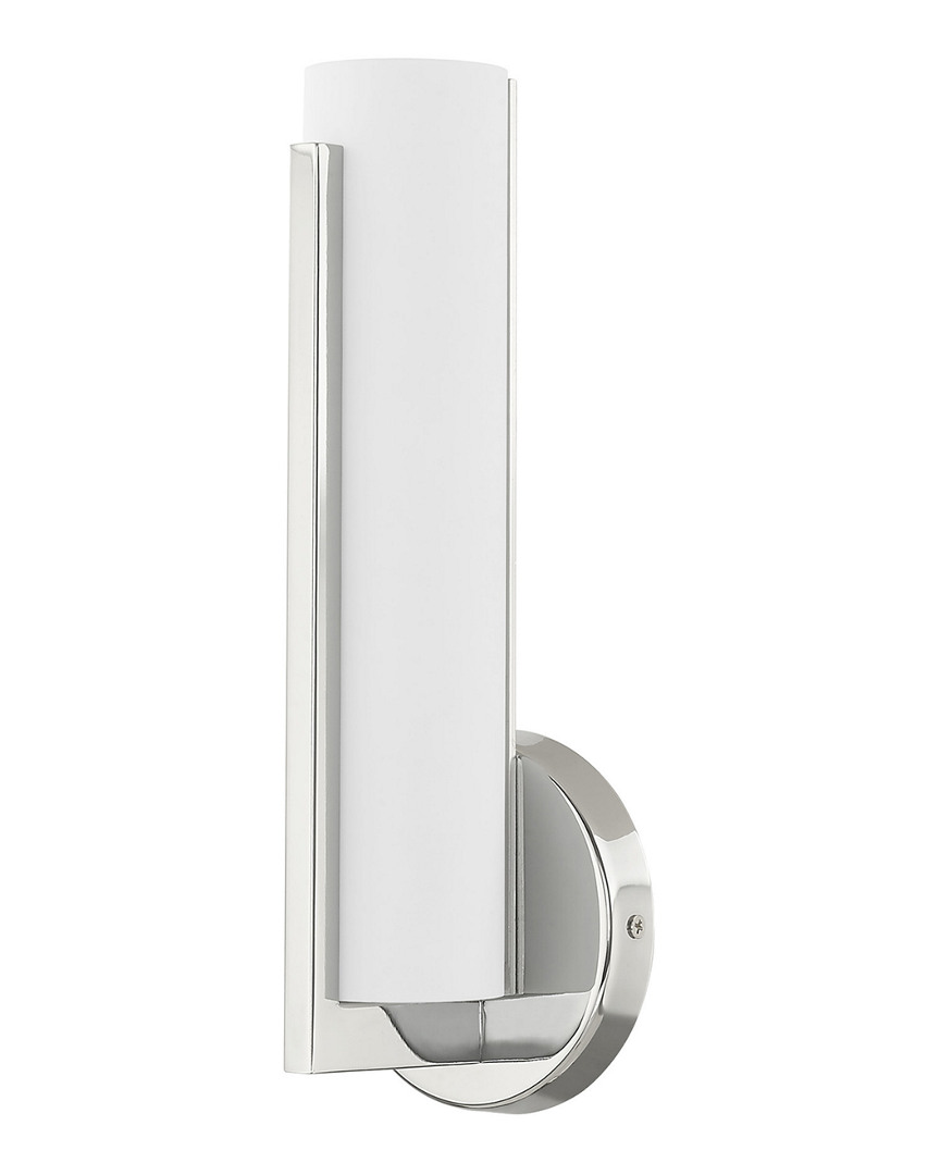 Livex Lighting Livex Visby 10w Led Polished Chrome Ada Wall Sconce