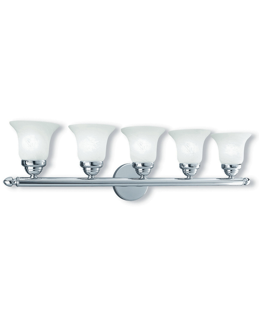 Livex Lighting Livex Neptune 5-light Polished Chrome Bath-light