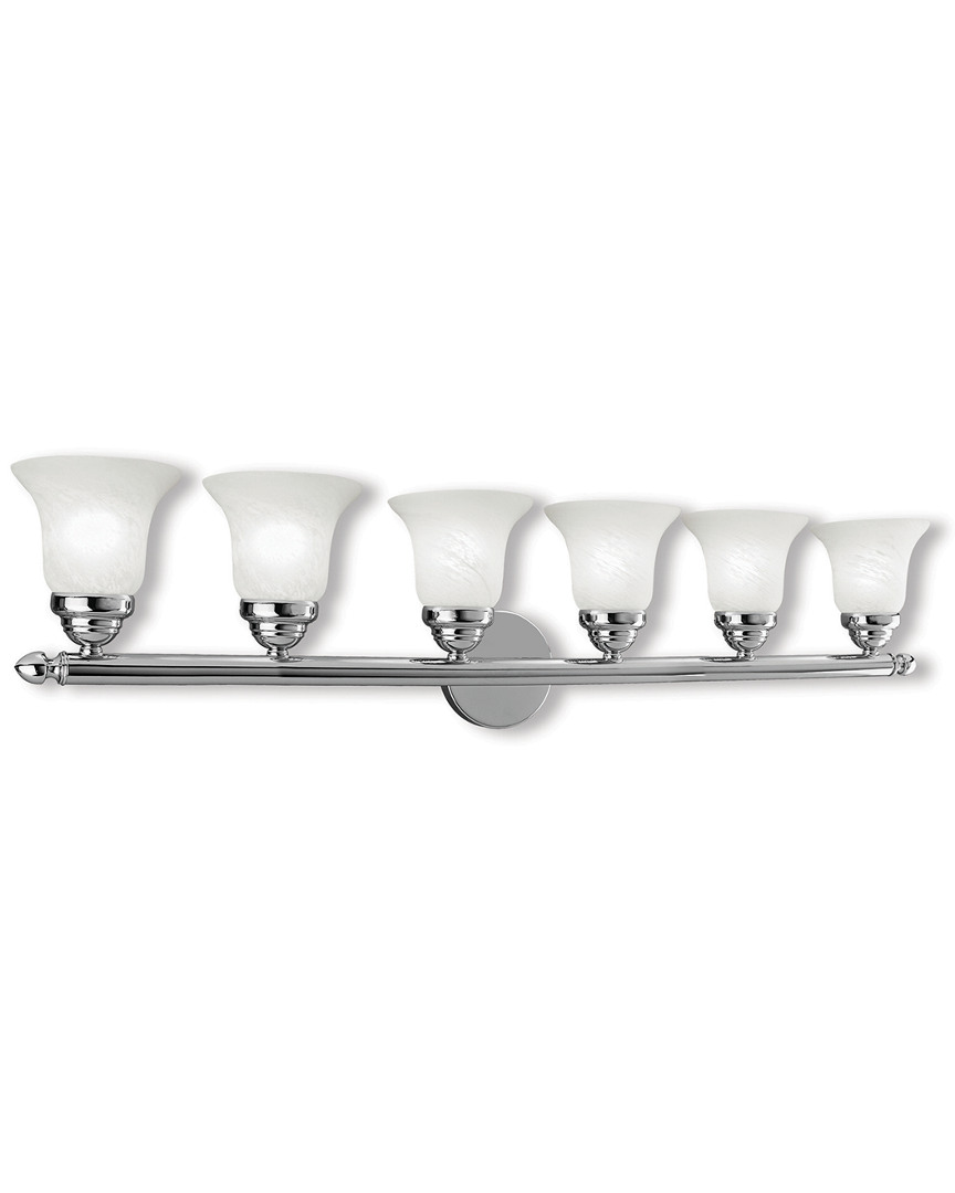 Livex Lighting Livex Neptune 6-light Polished Chrome Bath-light