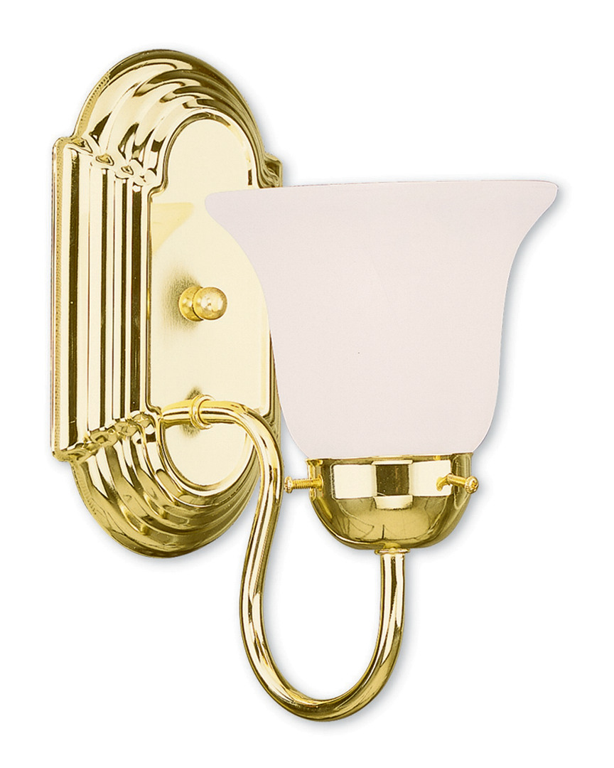 Livex Lighting Livex Riviera 1-light Polished Brass Bath-light