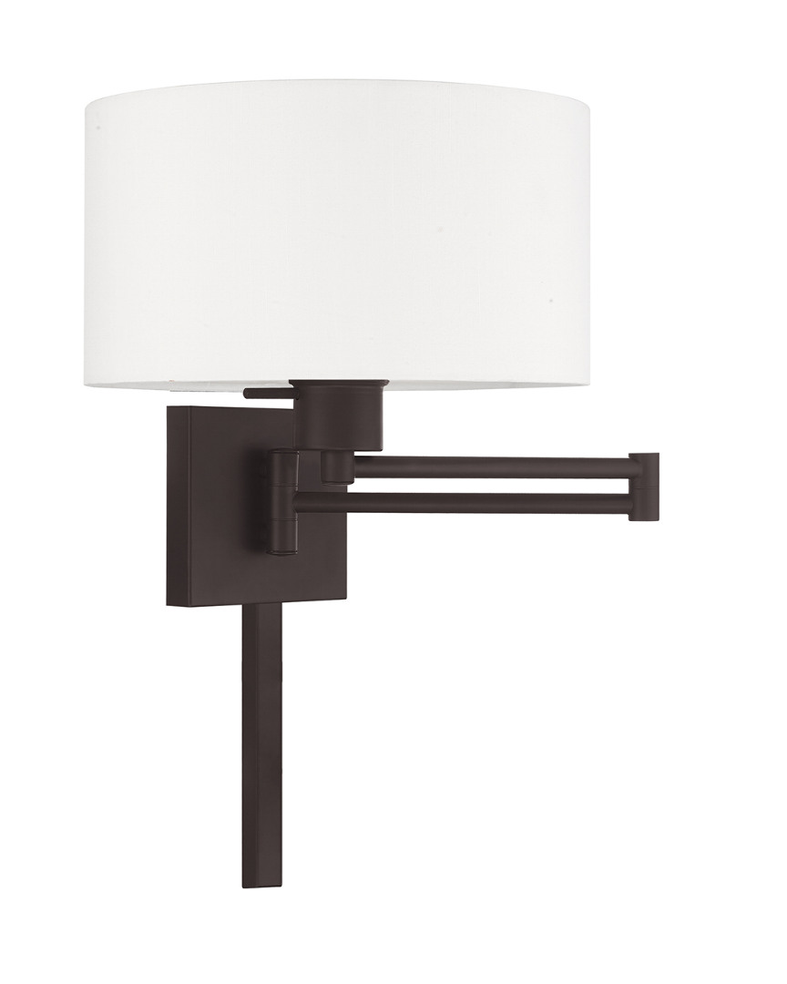 Livex Lighting Livex 1 Lt Bronze Swing Arm Wall Lamp