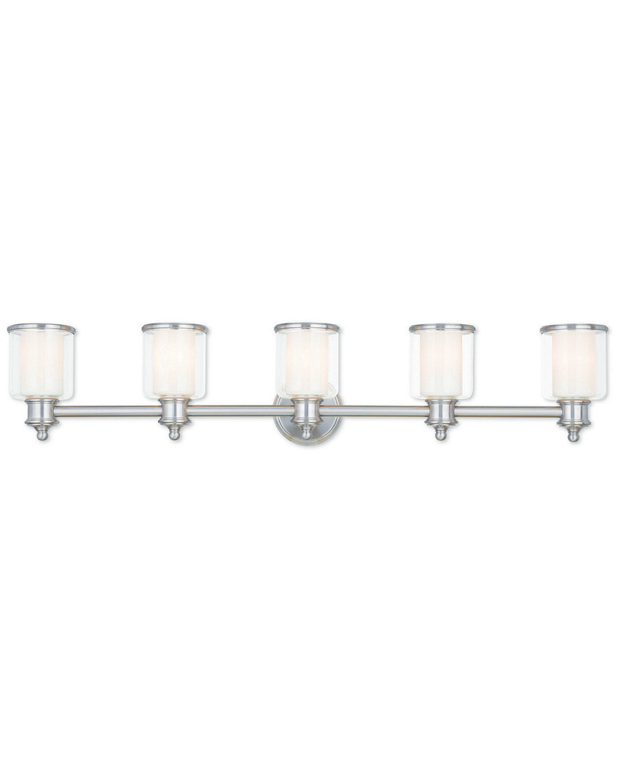 Livex Lighting Livex Middlebush 5-light Brushed Nickel Bath-light