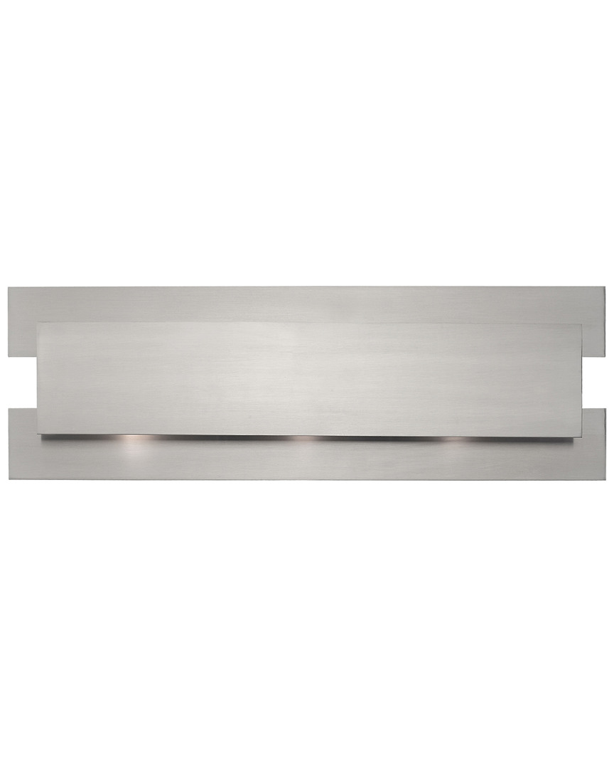 Livex Lighting Livex Varick 3 Lt Brushed Nickel Bath Vanity