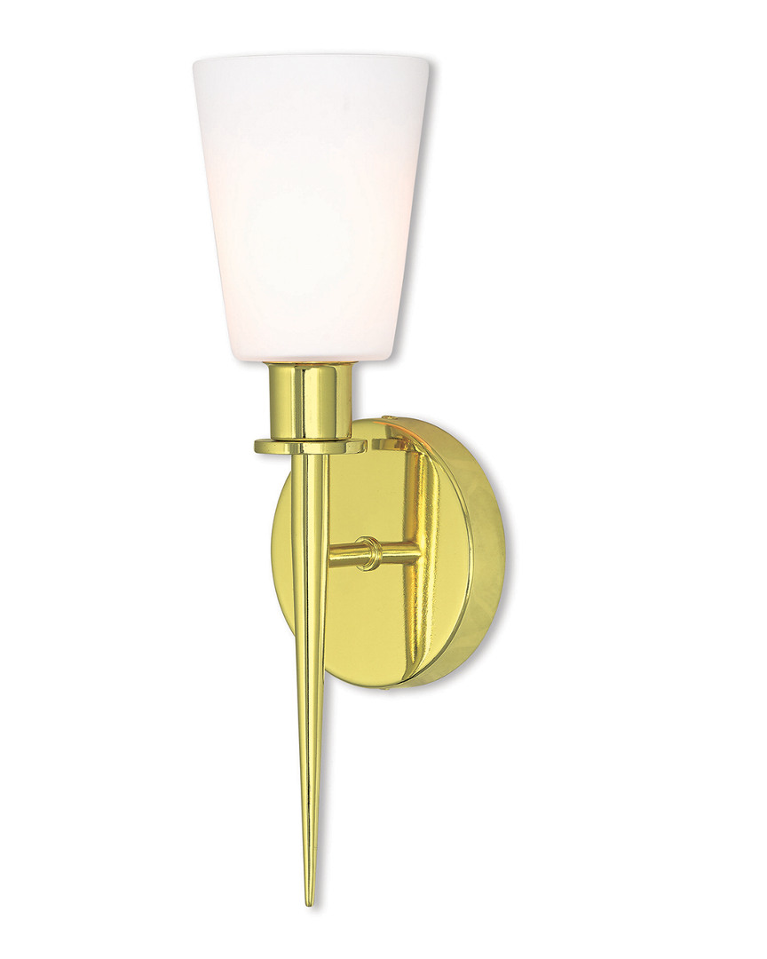 Livex Lighting Livex Witten 1 Lt Pb Ada Wall Sconce