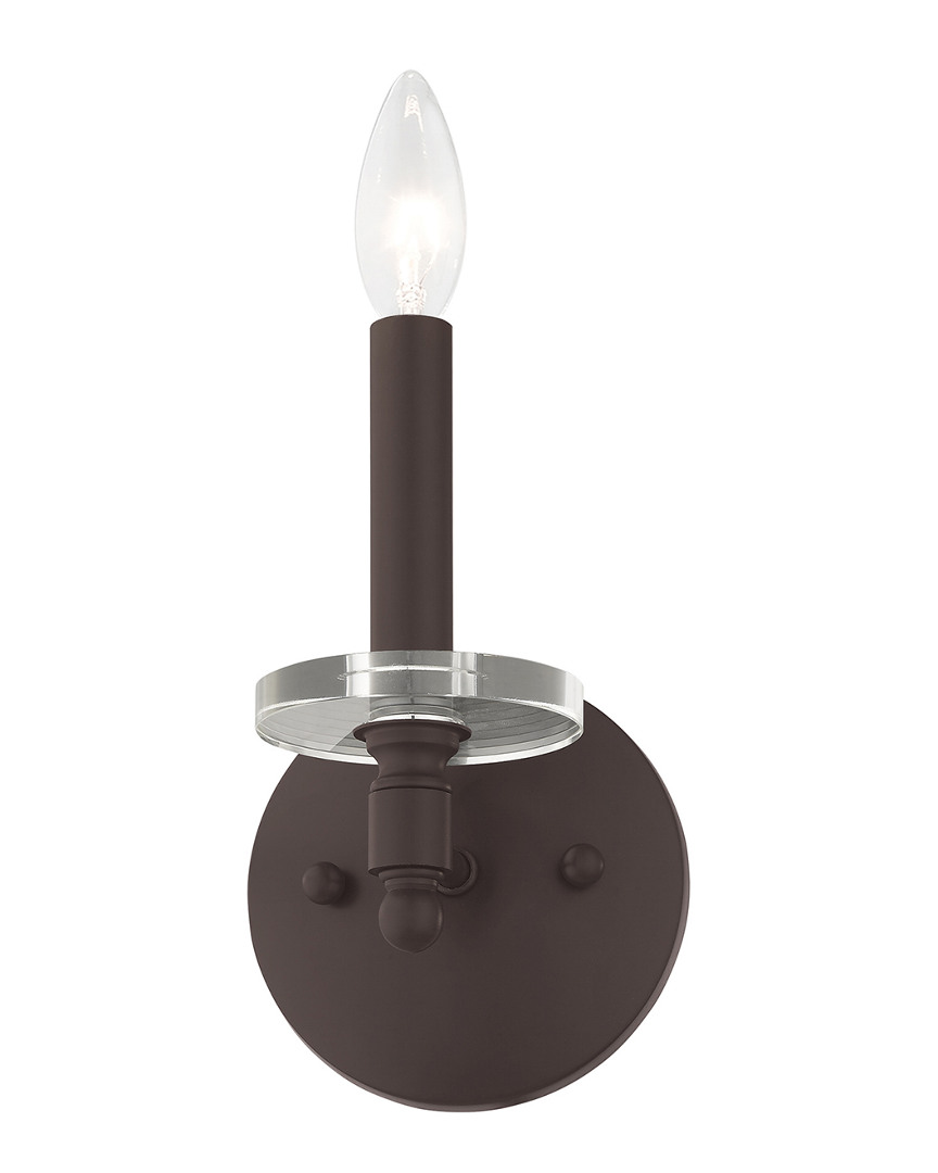 Livex Lighting Livex Bancroft 1 Lt Bronze Wall Sconce