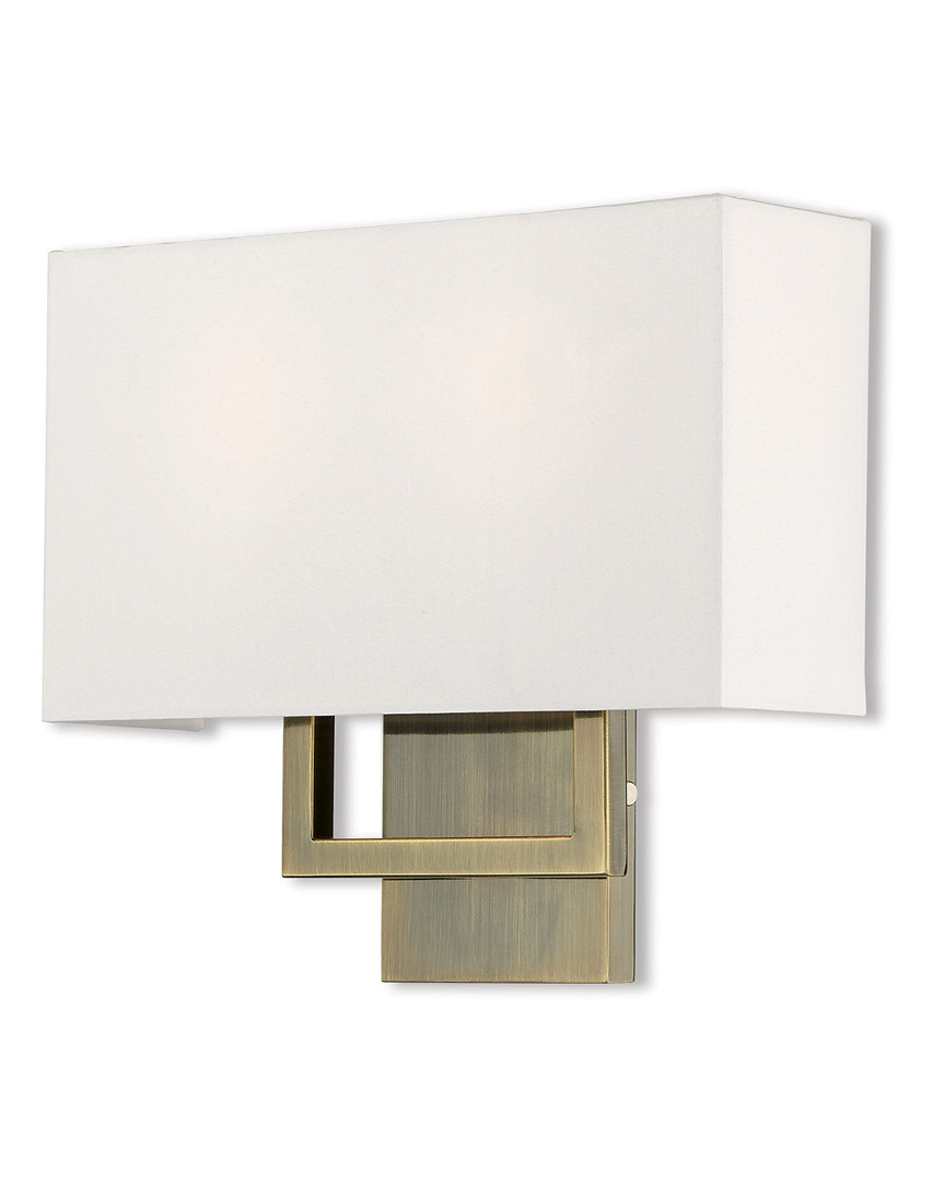 Livex Lighting Livex Pierson 2 Lt Ab Ada Wall Sconce
