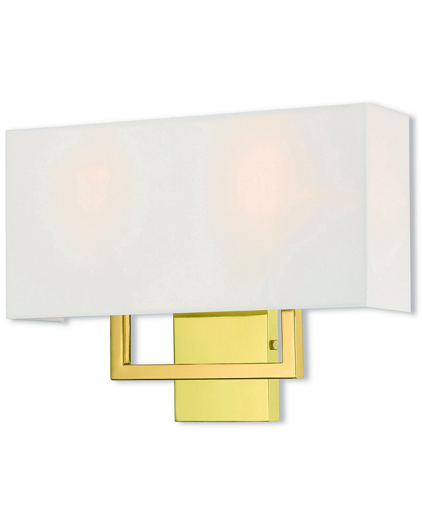 Livex Lighting Livex Pierson 2 Lt Pb Ada Wall Sconce