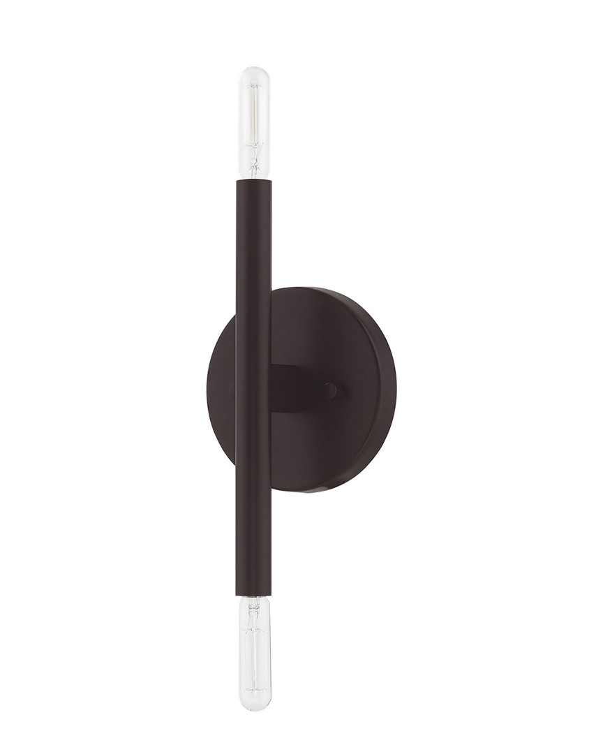 Livex Lighting Livex Copenhagen 2 Lt Bronze Ada Wall Sconce
