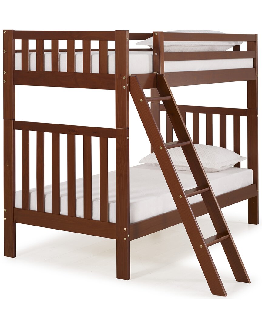 Alaterre Aurora Twin Over Twin Wood Bunk Bed