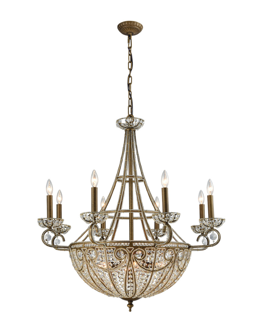 Artistic Home & Lighting Elizabethan 14-light Chandelier In Gold
