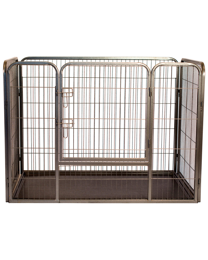 Iconic Pet Heavy Duty Rectangle Tube Pen Dog Cat Pet Training Kennel Crate
