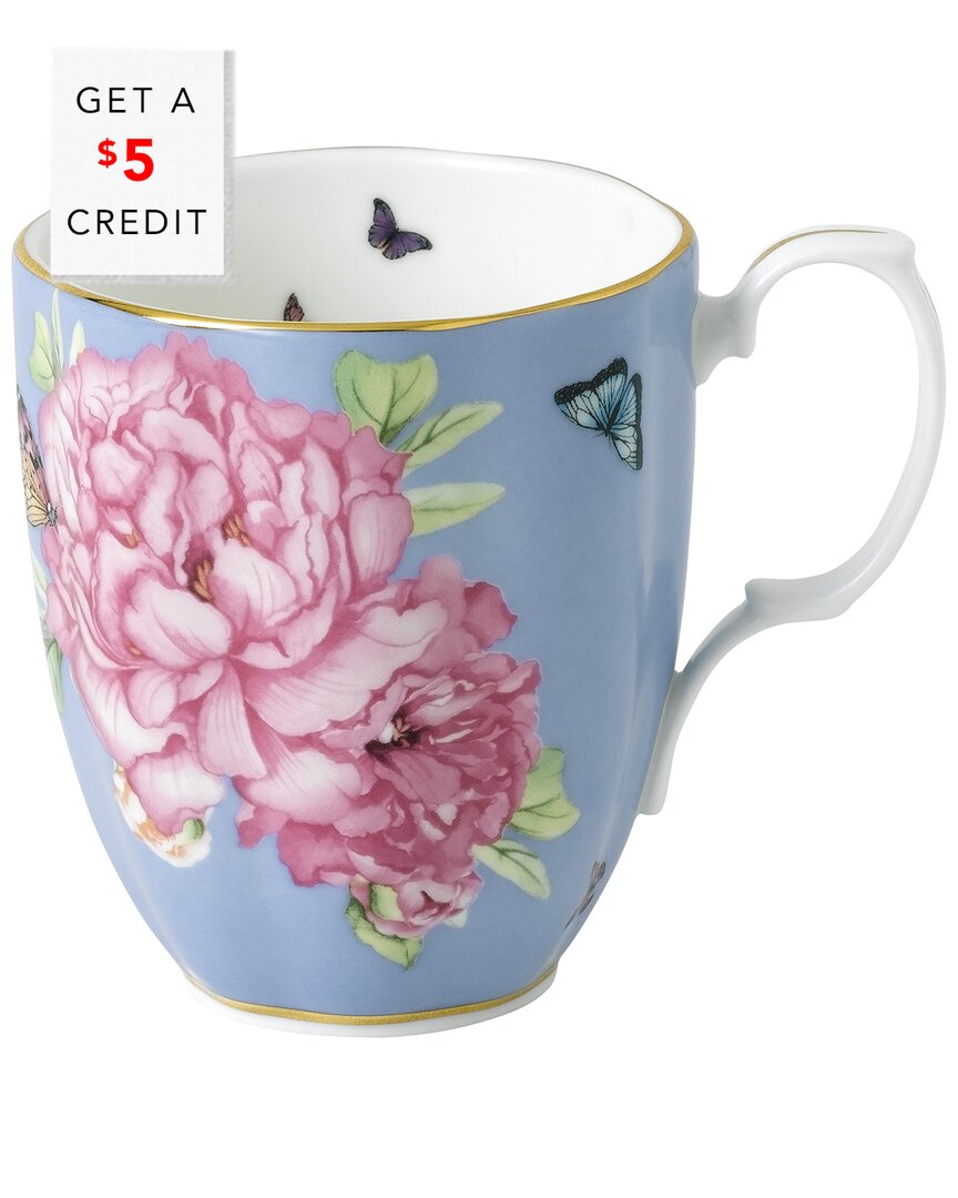 Royal Albert Friendship Tranquility Mug In Tranquility Blue
