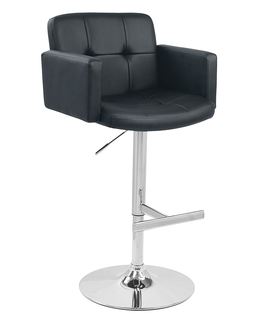 Lumisource Stout Barstool In Black