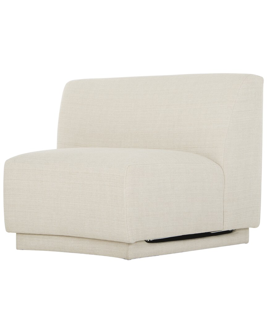 Moe's Home Collection Yoon Slipper Chair In White