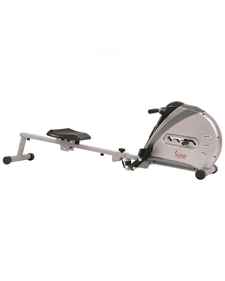 Sunny Health & Fitness Sf-rw5606 Elastic Cord Rowing Machine In Gray