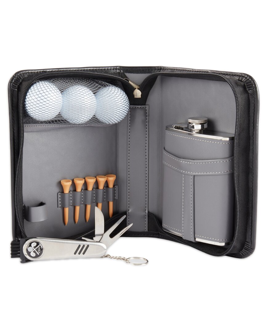 Shop Bey-berk Driver Golf Set In Black
