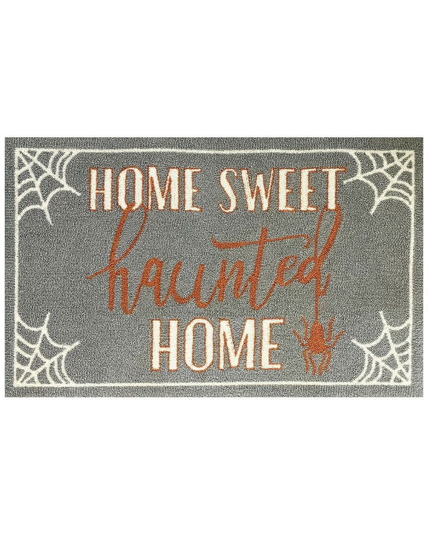 The Rug Market Home Sweet Haunted Home 24x36in Doormat In Grey