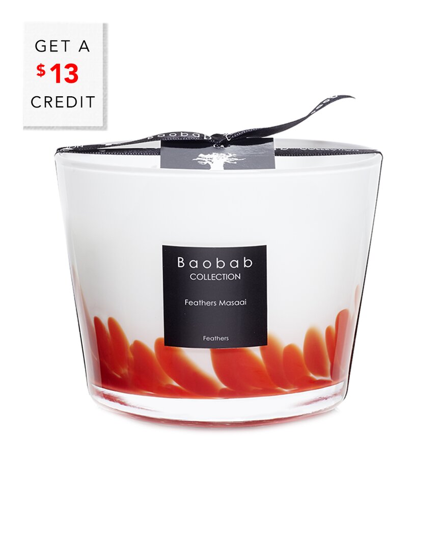 Baobab Collection Max 10 Feathers Maasai Candle With $13 Credit