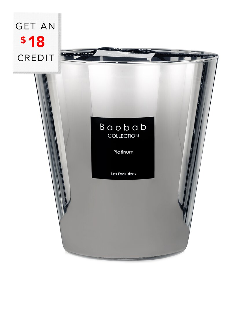 Baobab Collection Max 16 Platinum Candle With $18 Credit