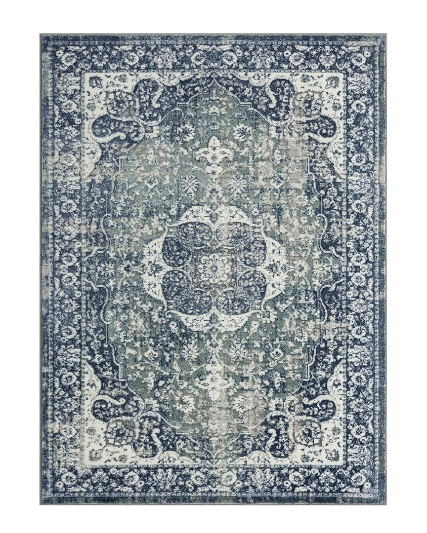 Lr Home Antoine Traditional Area Rug In Blue