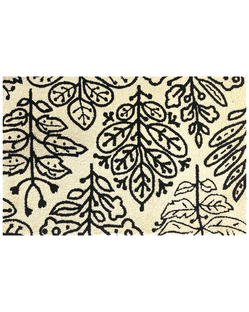 The Rug Market Botanical Tile 30x48in Doormat In Multicolor