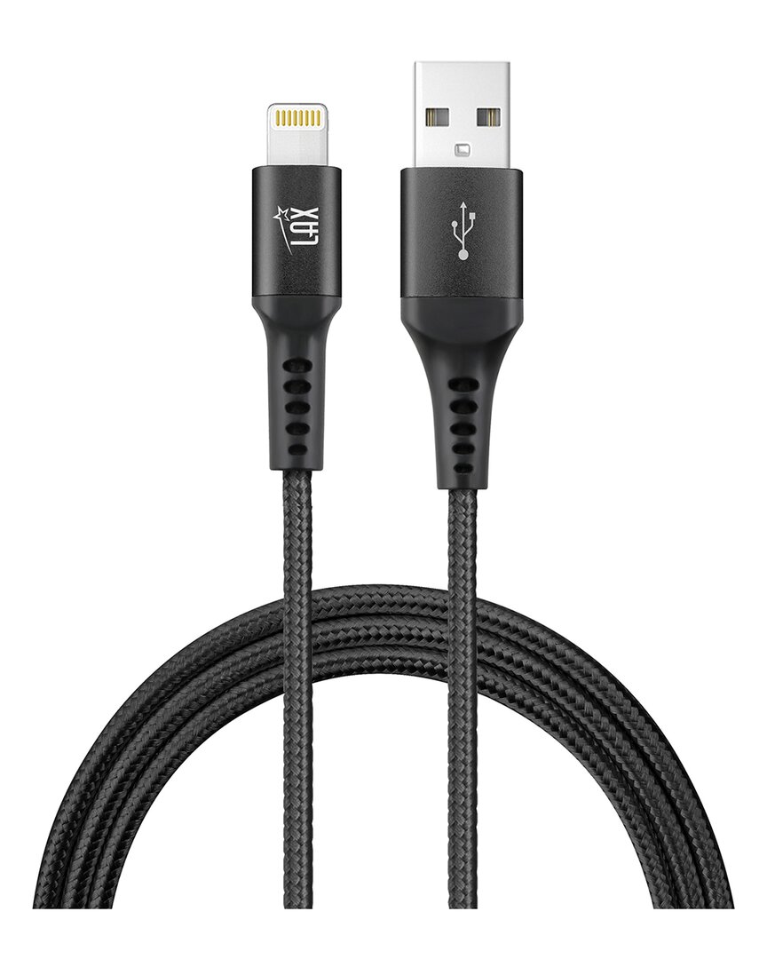 Lax Gadgets Apple Mfi Certified 4ft Black Lightning To Usb Cable